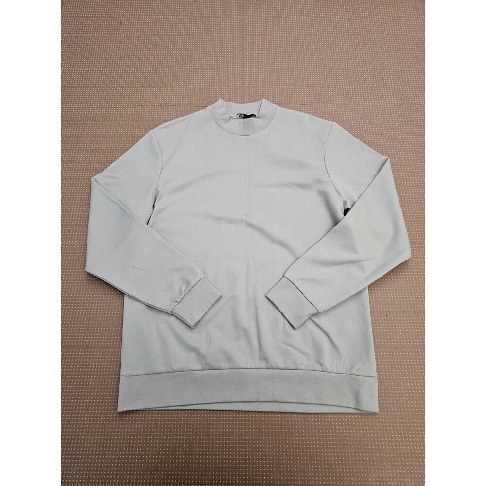 Zara Half Zip Pullover Sweater Sweatshirt Mens Size Large